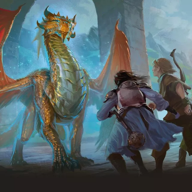 Imagen promocional de la campaña Dragons of Stormwreck Isle (Dungeons and Dragons)